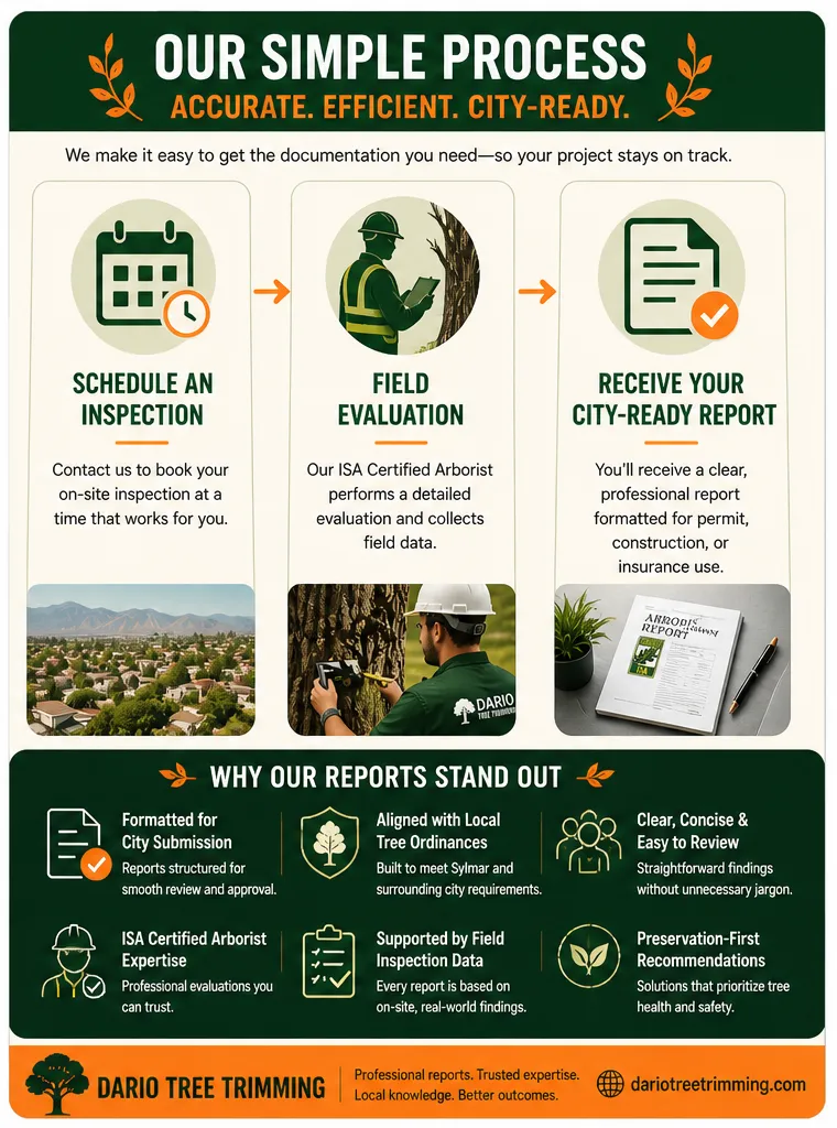 Arborist Report 3 Steps Simple Process