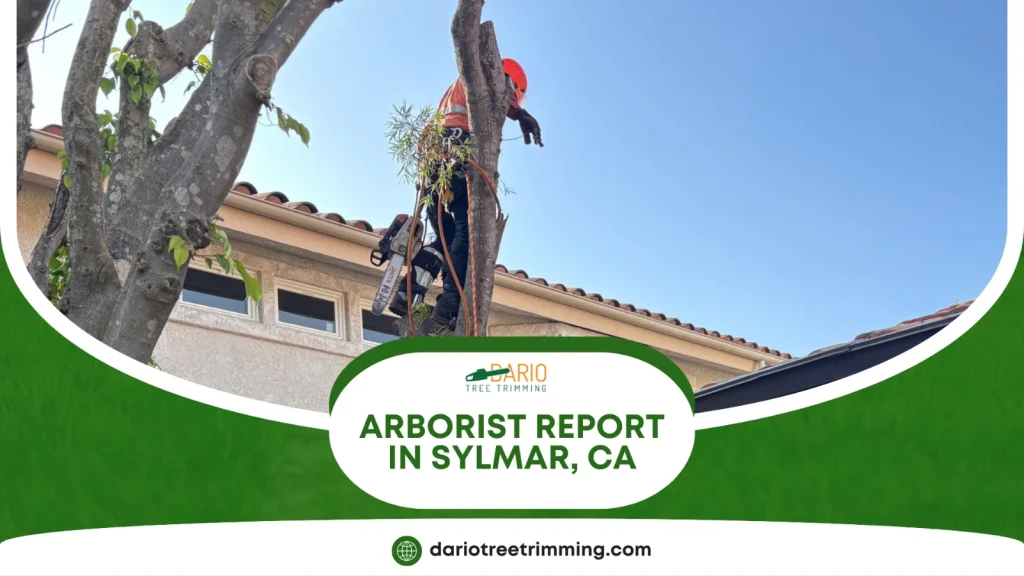 arborist report in Sylmar
